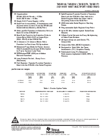 浏览型号TMS55160的Datasheet PDF文件第1页