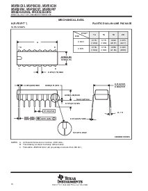 浏览型号MSP50C33的Datasheet PDF文件第8页