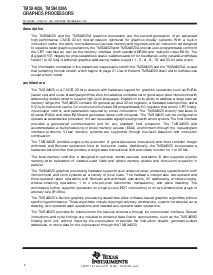 浏览型号TMS34020A的Datasheet PDF文件第2页