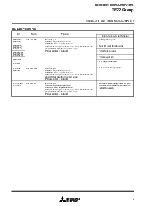 浏览型号3822 GROUP的Datasheet PDF文件第5页