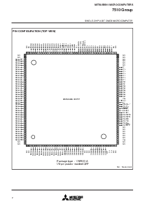 浏览型号7510 GROUP的Datasheet PDF文件第2页