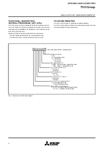 浏览型号7510 GROUP的Datasheet PDF文件第6页
