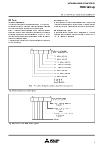 浏览型号7536 GROUP的Datasheet PDF文件第9页