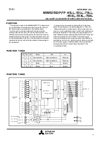 浏览型号M5M5255DP的Datasheet PDF文件第2页