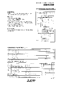 浏览型号2SC4240的Datasheet PDF文件第1页
