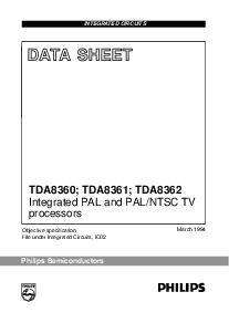 浏览型号TDA8362的Datasheet PDF文件第1页