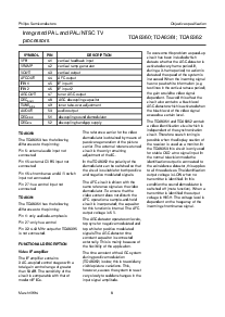 浏览型号TDA8362的Datasheet PDF文件第8页