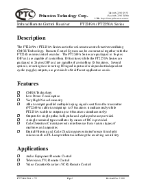 浏览型号PT2249A的Datasheet PDF文件第1页