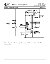 浏览型号PT2262的Datasheet PDF文件第6页