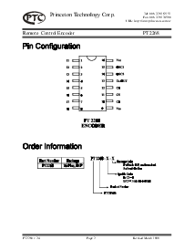 浏览型号PT2268的Datasheet PDF文件第2页