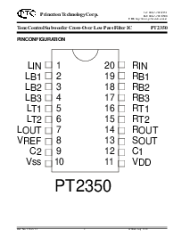 浏览型号PT2350的Datasheet PDF文件第2页