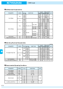 浏览型号XC74UL04AA的Datasheet PDF文件第2页