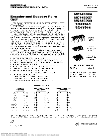 浏览型号MC145026的Datasheet PDF文件第1页