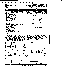 浏览型号MT8870C的Datasheet PDF文件第1页