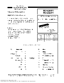 浏览型号MC13281FY的Datasheet PDF文件第1页
