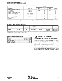 浏览型号ADS809的Datasheet PDF文件第3页