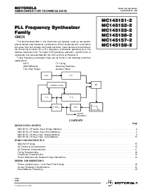 浏览型号MC145157-2的Datasheet PDF文件第1页