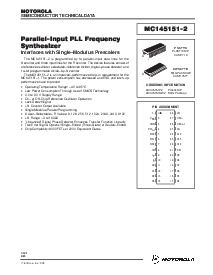 浏览型号MC145155-2的Datasheet PDF文件第2页