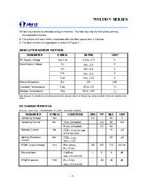 浏览型号w91330n series的Datasheet PDF文件第8页