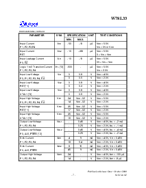 浏览型号W78L33的Datasheet PDF文件第7页