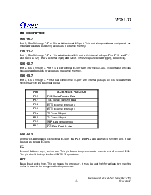 浏览型号W78L33的Datasheet PDF文件第3页