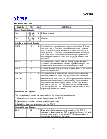 浏览型号w9310的Datasheet PDF文件第4页