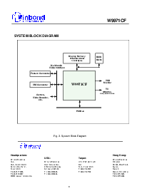 浏览型号W9971CF的Datasheet PDF文件第8页
