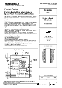 浏览型号MC33889的Datasheet PDF文件第1页