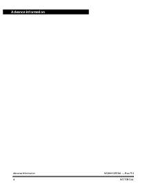 浏览型号MC68HCL05C9A的Datasheet PDF文件第4页