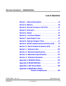 浏览型号MC68HCL05C9A的Datasheet PDF文件第5页