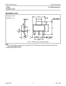 浏览型号BT134W series E的Datasheet PDF文件第6页