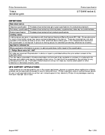 浏览型号BT134W series E的Datasheet PDF文件第7页