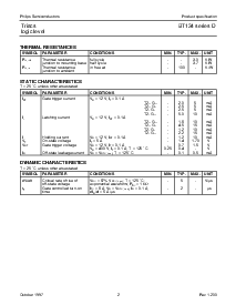 浏览型号BT134 series D的Datasheet PDF文件第2页