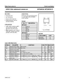 浏览型号BFG590X的Datasheet PDF文件第2页