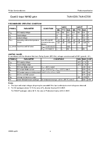 浏览型号74AHCT00的Datasheet PDF文件第4页
