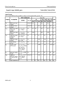 浏览型号74AHCT00的Datasheet PDF文件第6页