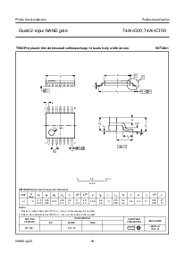 浏览型号74AHCT00的Datasheet PDF文件第10页
