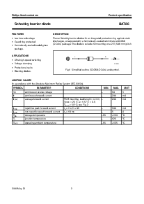 浏览型号BAT86的Datasheet PDF文件第2页