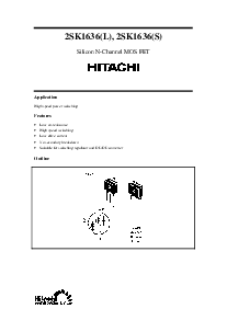 浏览型号2sk1636的Datasheet PDF文件第1页