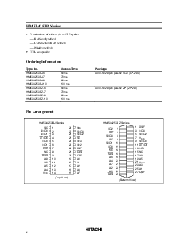 浏览型号HM534253B Series的Datasheet PDF文件第2页
