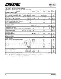 浏览型号CS5460A-KS的Datasheet PDF文件第6页