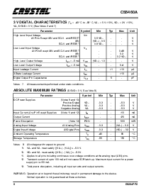 浏览型号CS5460A-KS的Datasheet PDF文件第8页