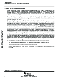 浏览型号TMS320C6411的Datasheet PDF文件第8页