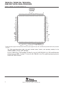 浏览型号TMS320C542的Datasheet PDF文件第6页