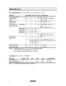 浏览型号HM62256B Series的Datasheet PDF文件第6页