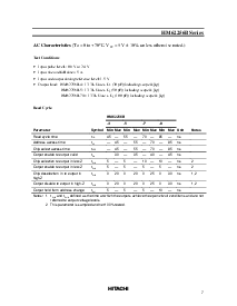 浏览型号HM62256B Series的Datasheet PDF文件第7页