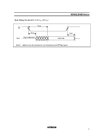 浏览型号HM62256B Series的Datasheet PDF文件第9页