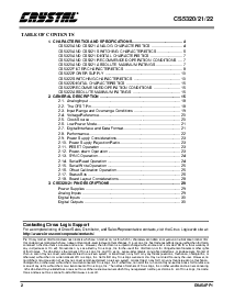 浏览型号CS5322的Datasheet PDF文件第2页