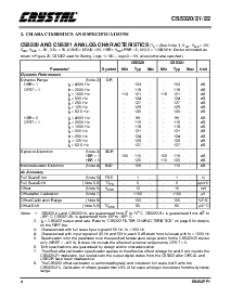 浏览型号CS5322的Datasheet PDF文件第4页