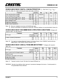 浏览型号CS5322的Datasheet PDF文件第7页